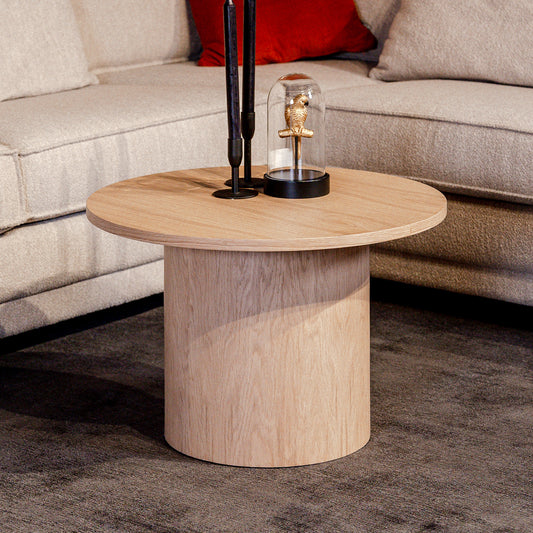 Salontafel Oliva | 60cm | Naturel Eikenhout
