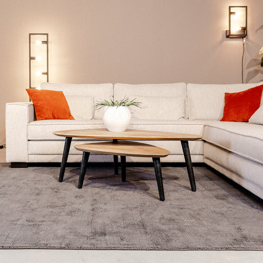 Salontafel Set Rock | Rough Mangohout