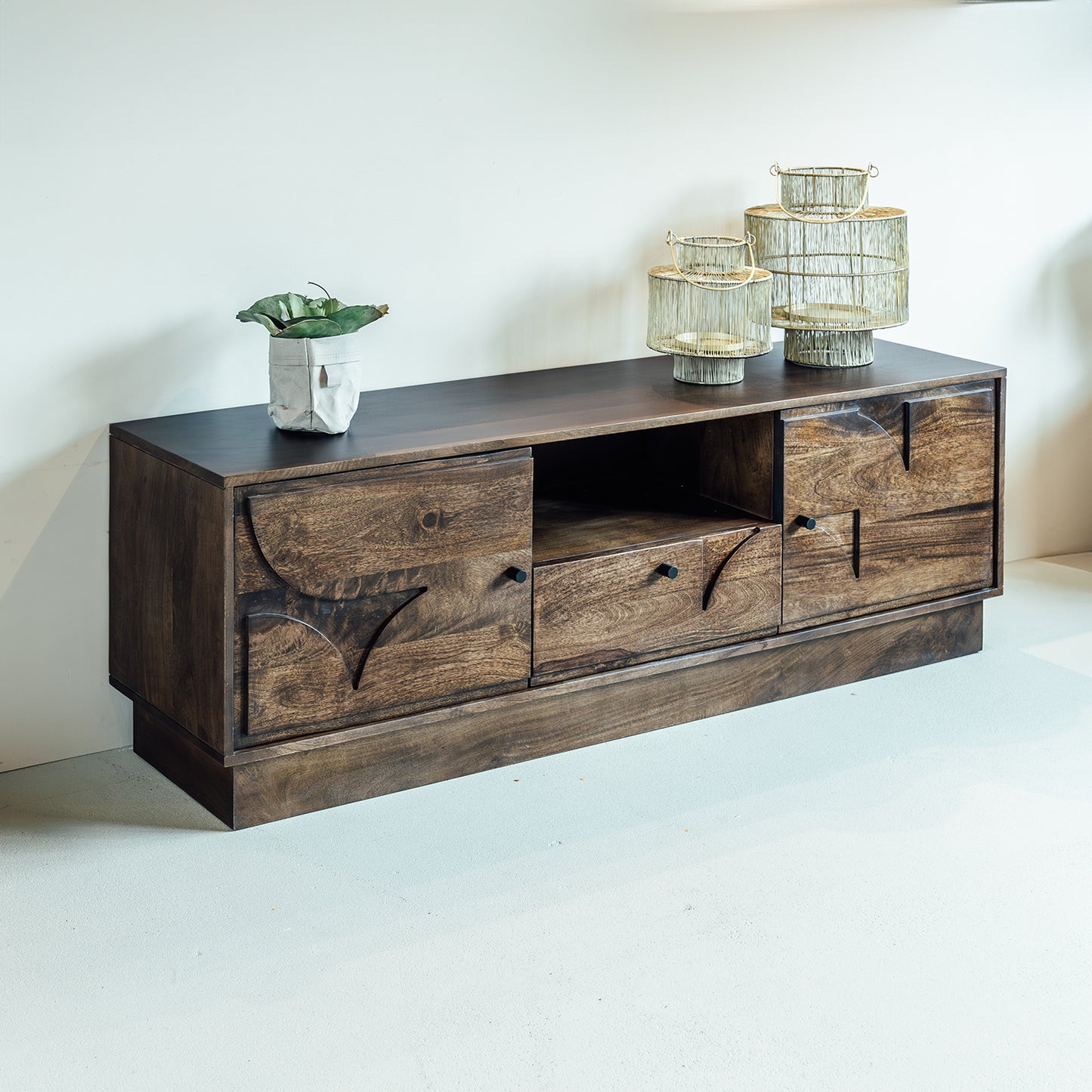 TV-Meubel Kaapstad | Mangohout Walnoot