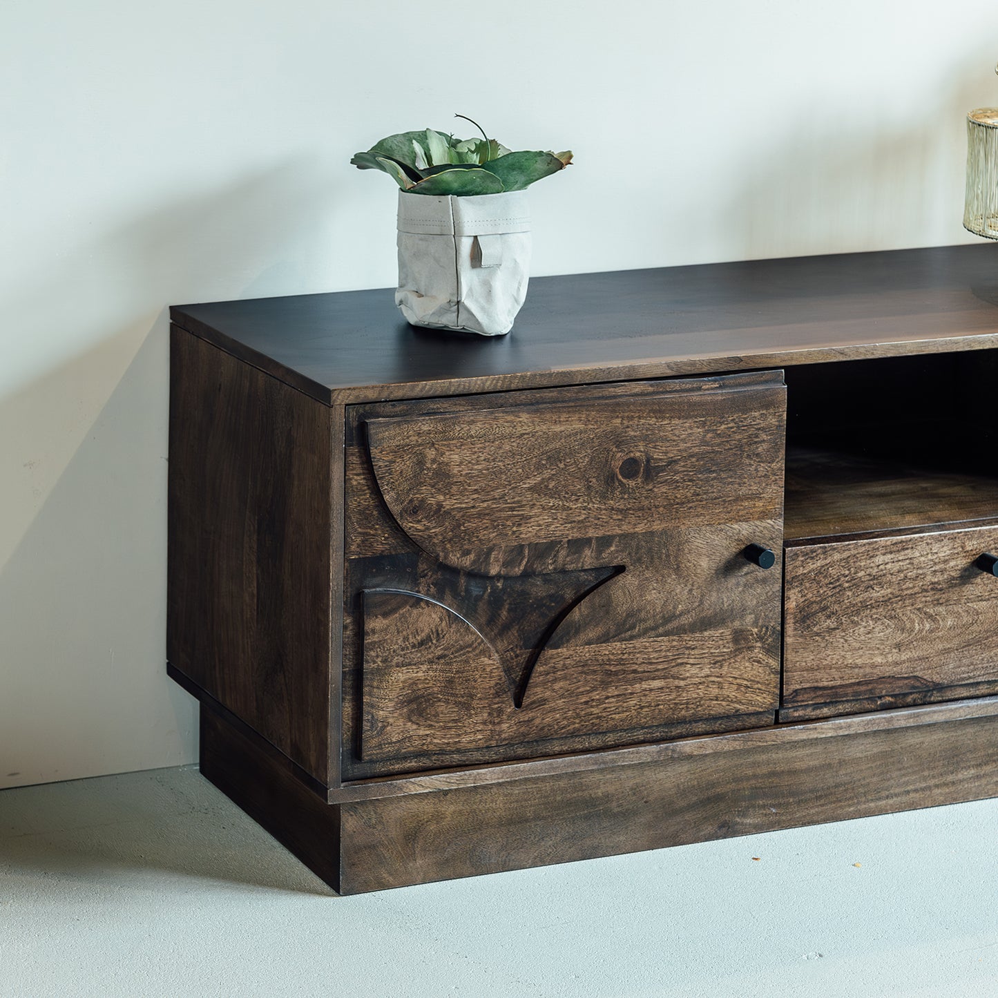 TV-Meubel Kaapstad | Mangohout Walnoot