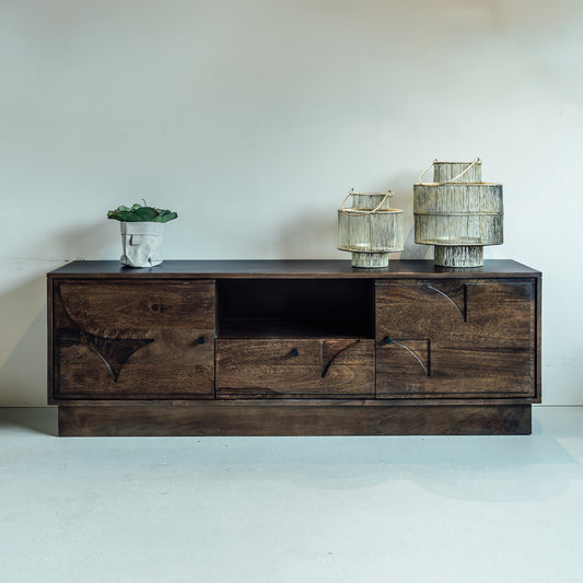 TV-Meubel Kaapstad | Mangohout Walnoot