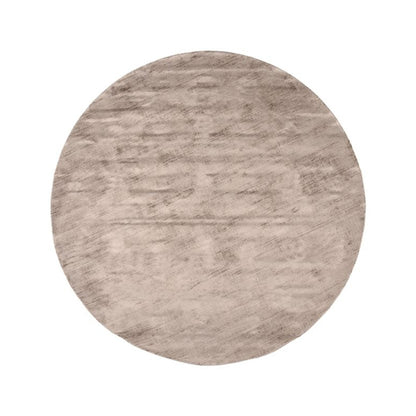 Vloerkleed Velvy | Rond | Taupe | 200x200 cm
