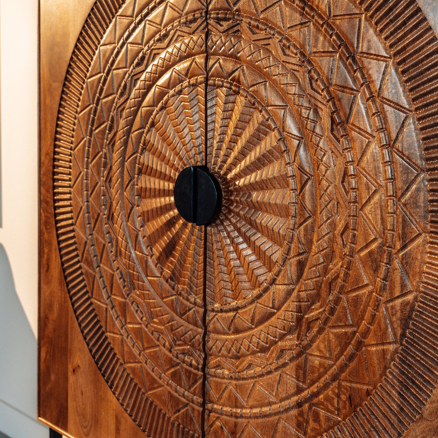 Kabinet Maya | Masssief Mangohout Naturel