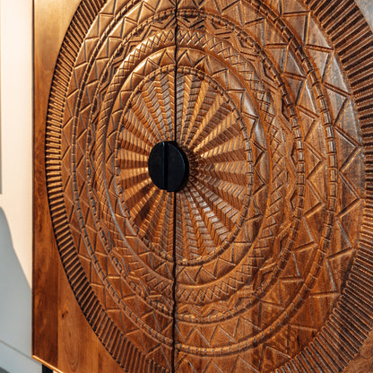 Kabinet Maya | Masssief Mangohout Naturel