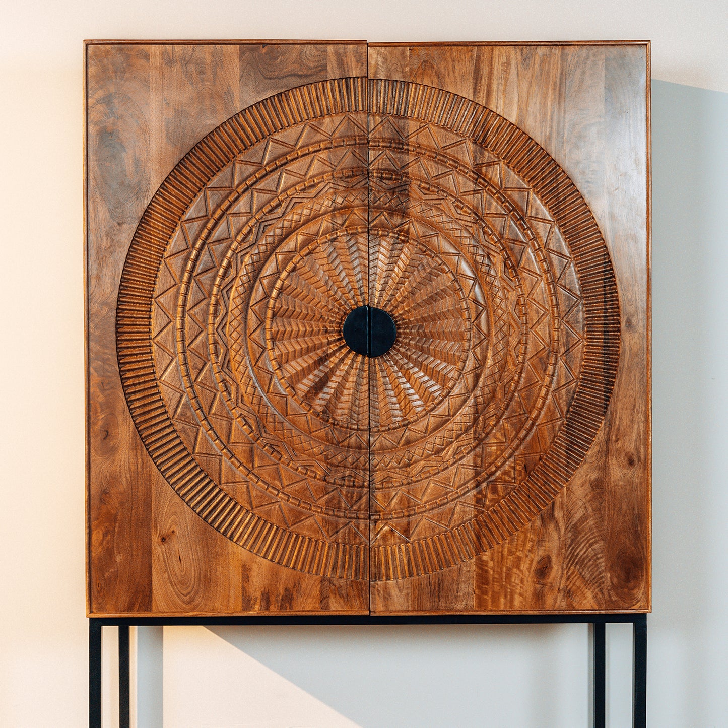 Kabinet Maya | Masssief Mangohout Naturel