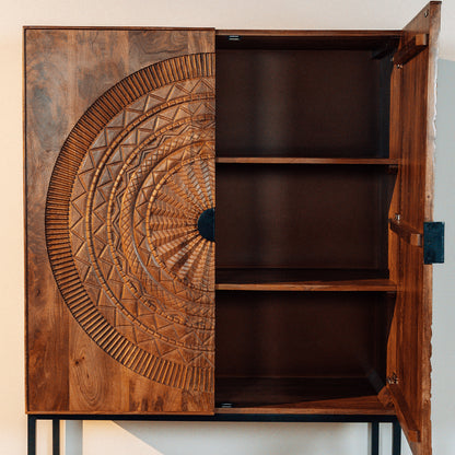 Kabinet Maya | Masssief Mangohout Naturel