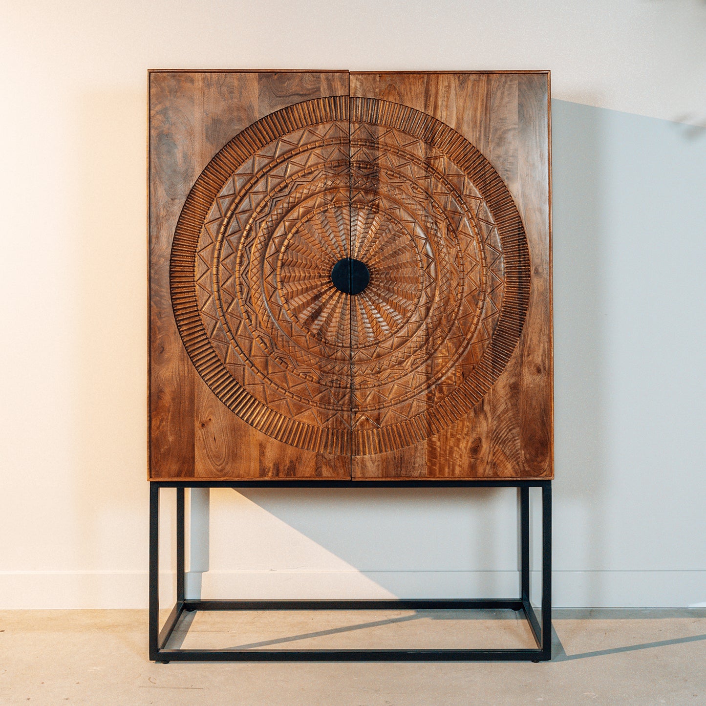 Kabinet Maya | Masssief Mangohout Naturel