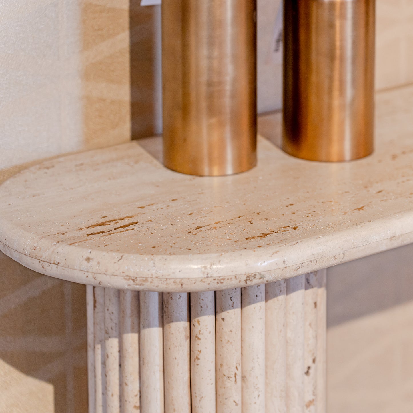 Sidetable La Cantera | Naturel Travertin