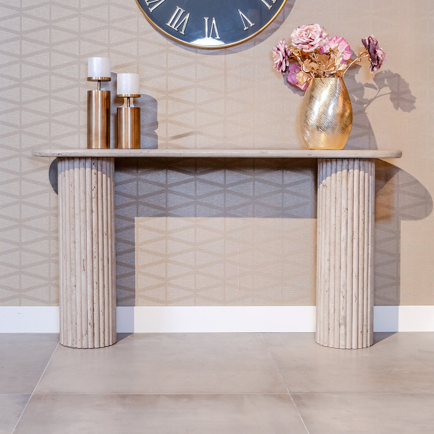 Sidetable La Cantera | Naturel Travertin
