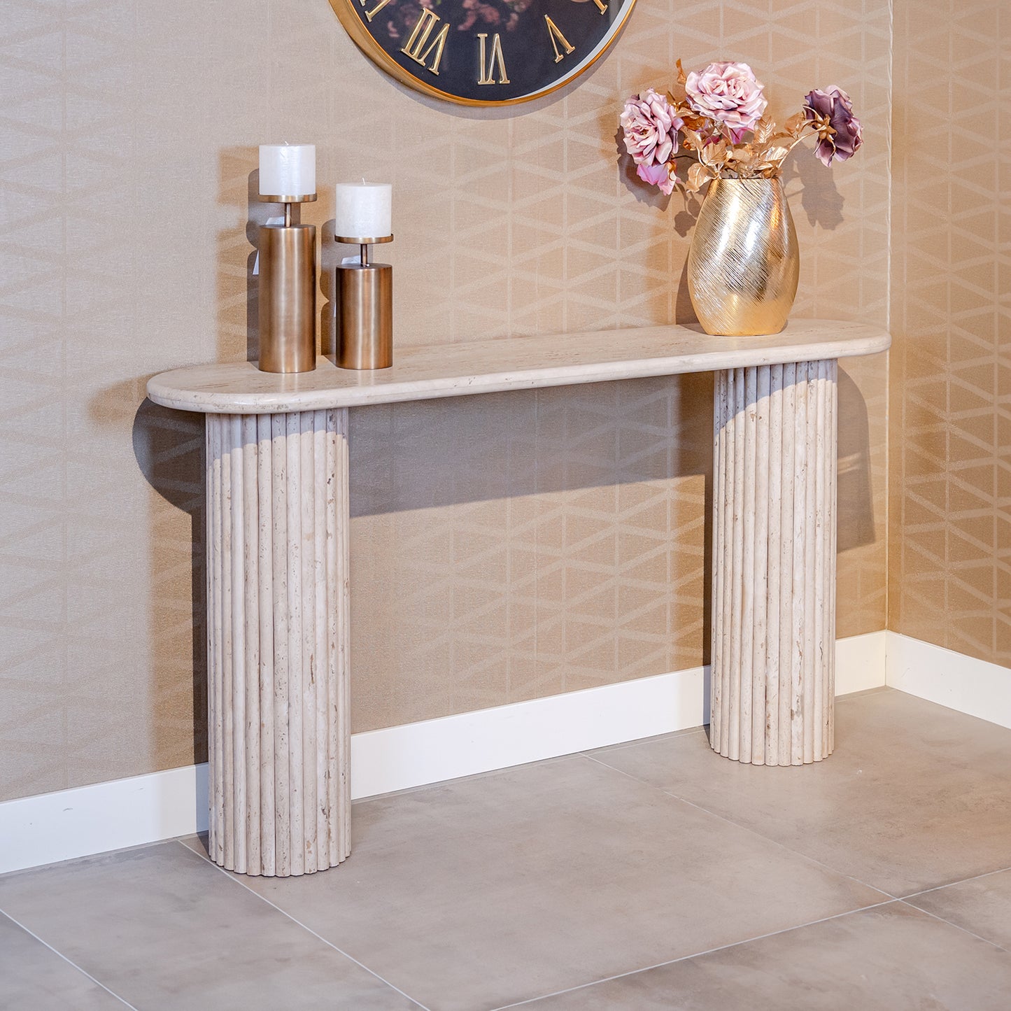 Sidetable La Cantera | Naturel Travertin