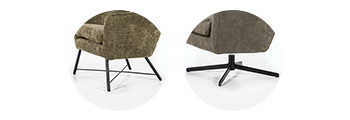 Fauteuil Dea (Stel zelf samen)