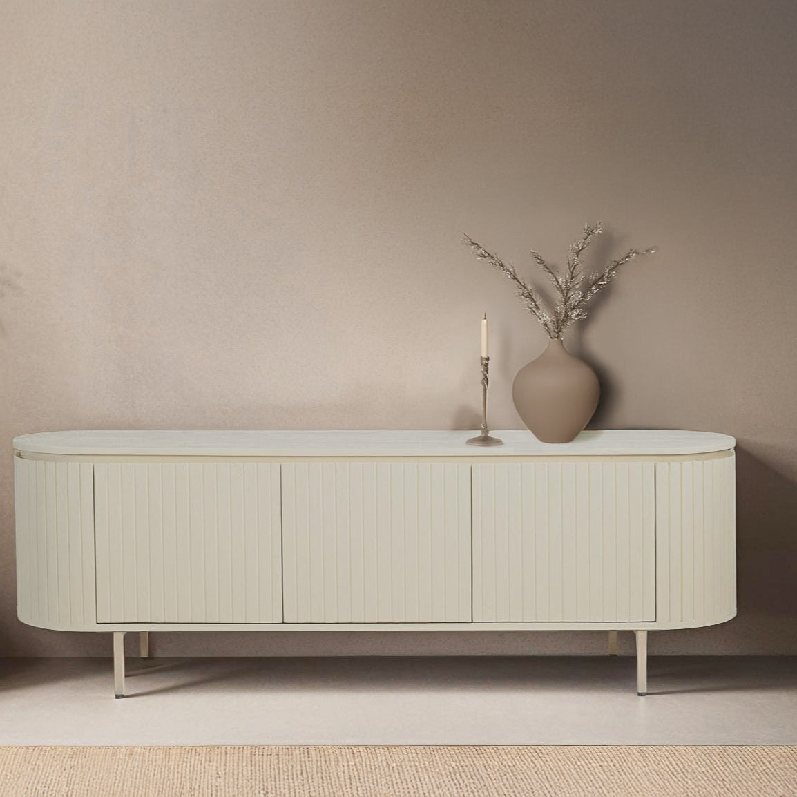 Tv-meubel Patou | Beige Mangohout