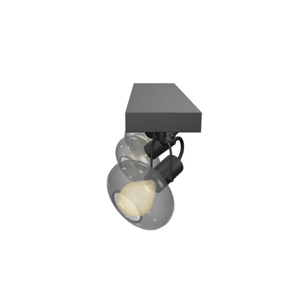 Plafondspot Madee | 3-Lichts | Zwart Metaal