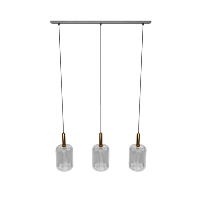 Hanglamp Joanet | 3 Lampen | Fumé