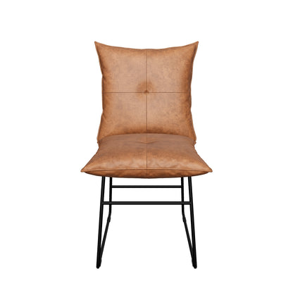 Eetkamerstoel Ivo Clyde Cognac