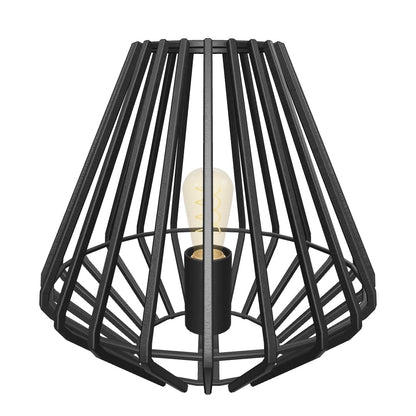 Tafellamp Reda | Ø 23 cm | Zwart