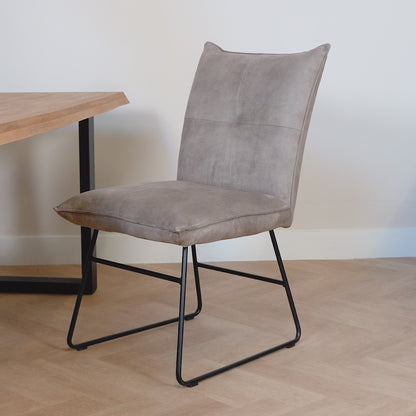 Eetkamerstoel Ivo Clyde Antraciet