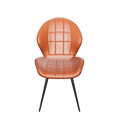 Eetkamerstoel Sil | Cognac Microvezel