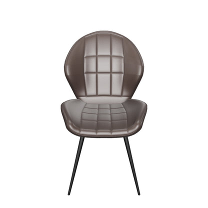 Eetkamerstoel Sil | Antraciet Microvezel