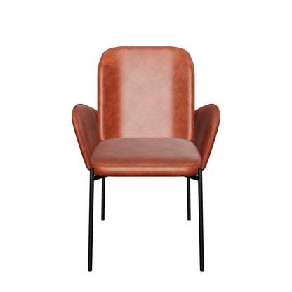 Eetkamerstoel Jari | Velours Rust