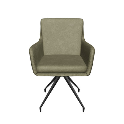 Eetkamerstoel Icon | Groen Woven