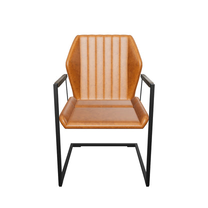 Eetkamerstoel Vera | Cognac Microvezel