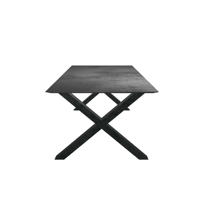 Eettafel Thorben | Eikenhout | Zwart
