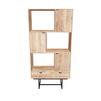 Vakkenkast Valdez | Naturel Mangohout