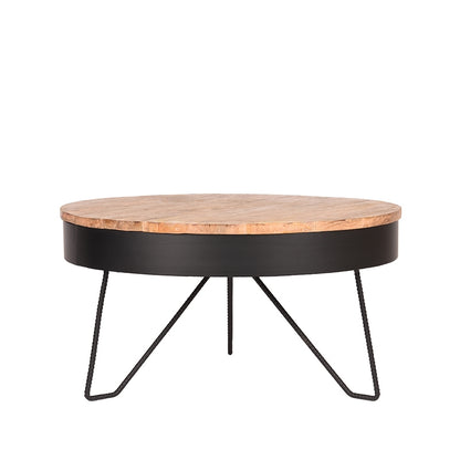 Salontafel Saran | Zwart Mangohout