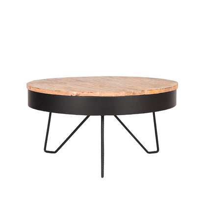 Salontafel Saran | Zwart Mangohout