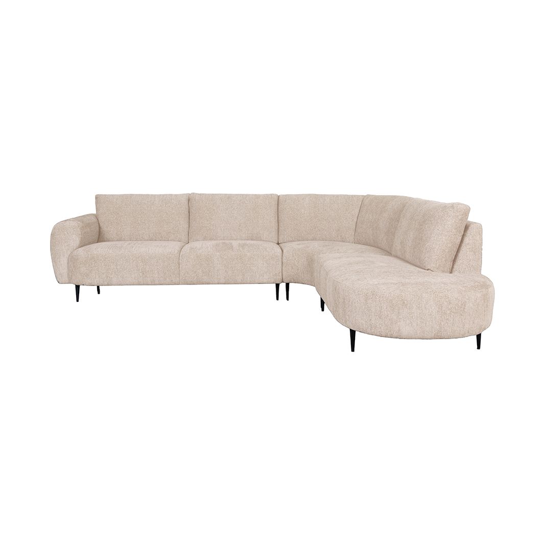 Hoekbank Morato | Naturel Stof