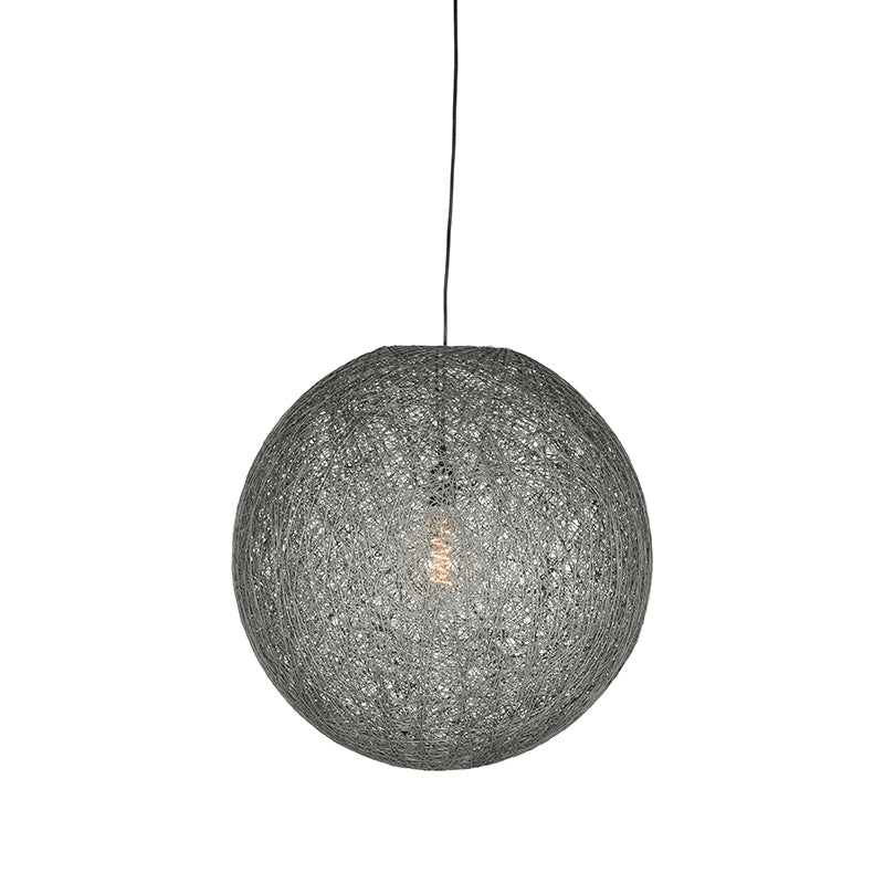 Hanglamp Twist grijs vlas