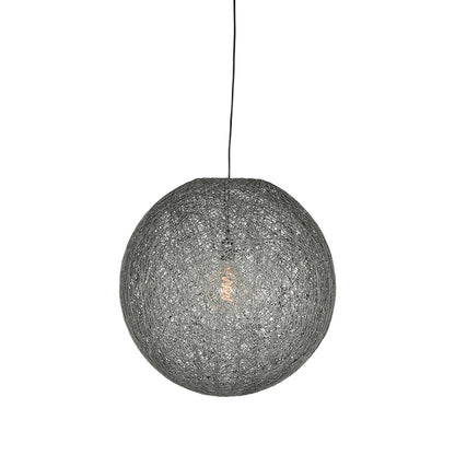 Hanglamp Twist grijs vlas