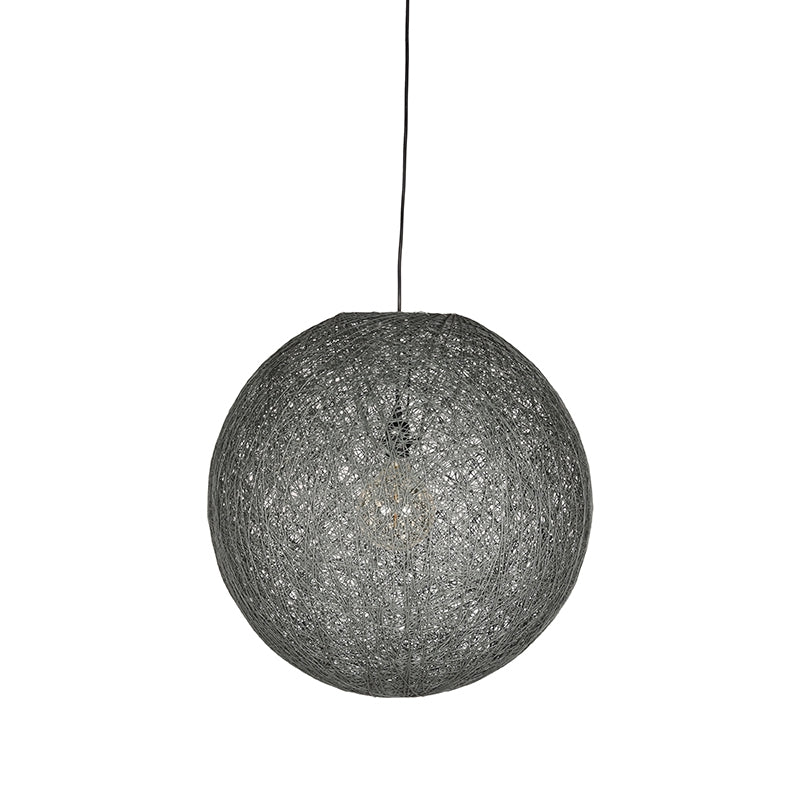 Hanglamp Twist grijs vlas