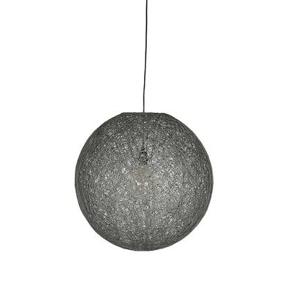 Hanglamp Twist grijs vlas