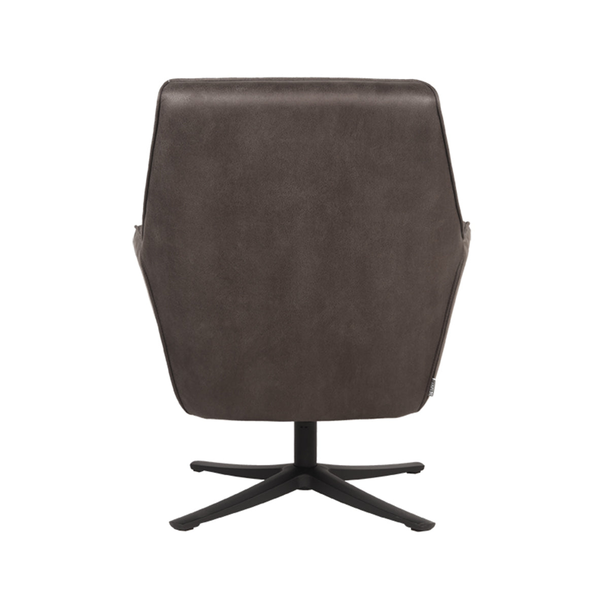 Fauteuil Tod antraciet microvezel magazijn leegverkoop