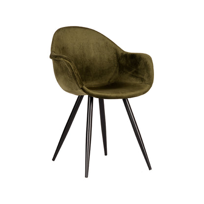 Eetkamerstoel Forli | Army Fluweel