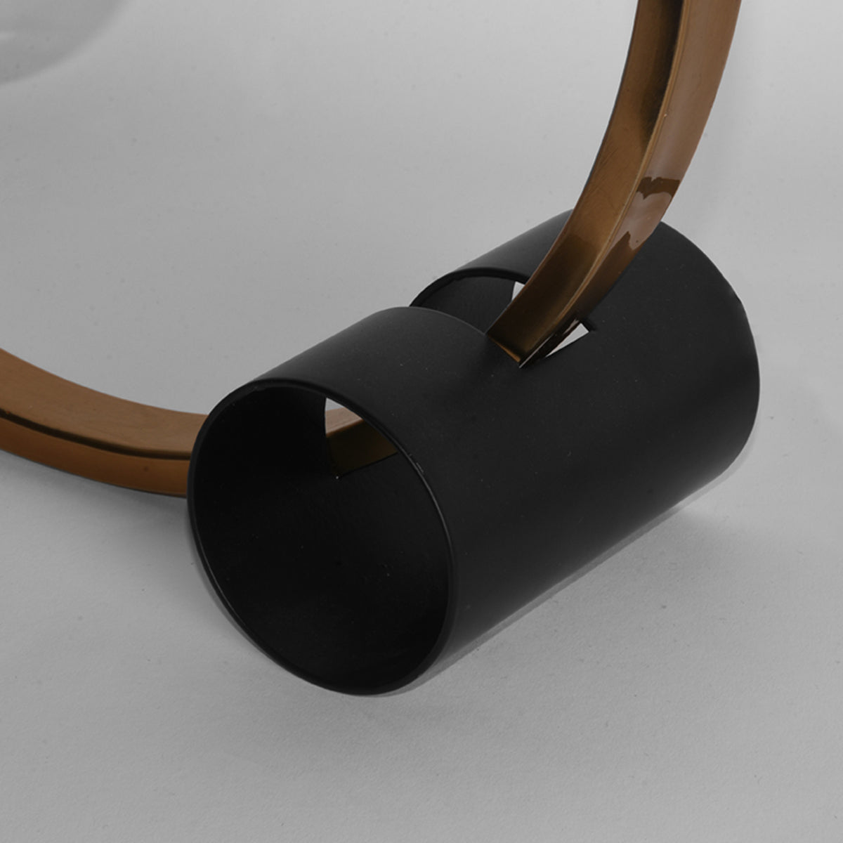 Tafellamp Ring | Goud Metaal — Detail