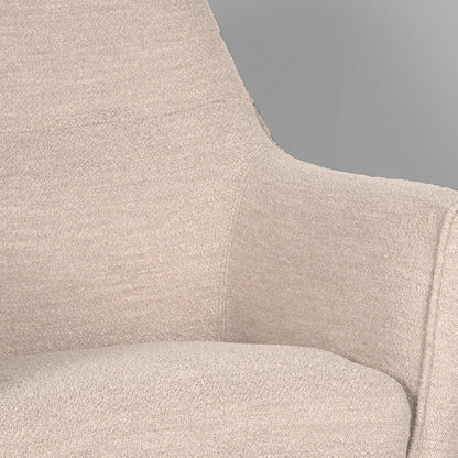Fauteuil Tod | Naturel Bouclé | Magazijn leegverkoop — Detail