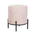 Poef Troy | 43 cm | Naturel Bouclé