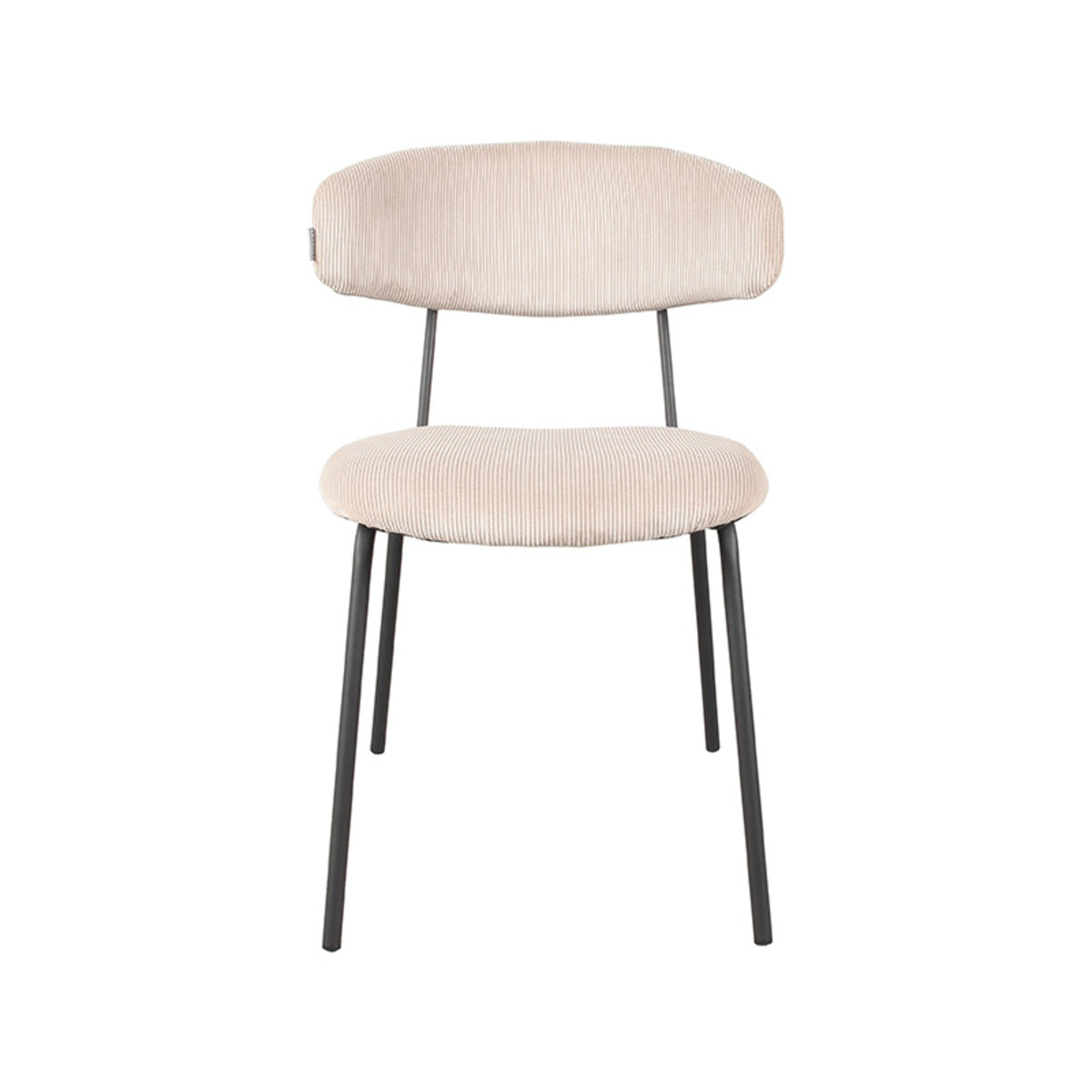 Eetkamerstoel Zack | Naturel Ribcord