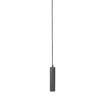 Hanglamp Ferroli | 1 Licht | Zwart Metaal — Zijaanzicht - witfoto