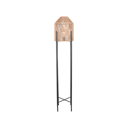 Vloerlamp Ibiza | Naturel Jute — Vooraanzicht - witfoto