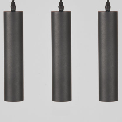 Hanglamp Ferroli | 5-lichts | Zwart Metaal