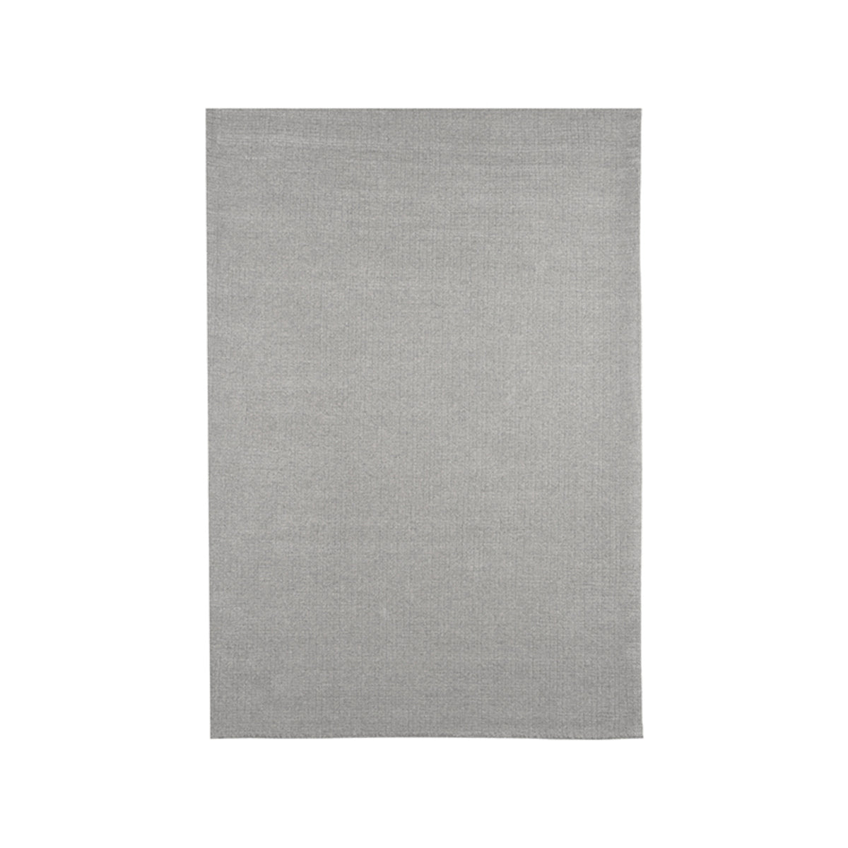 Vloerkleed Wolly | Grijs Wol | 160x230 cm — Vooraanzicht - witfoto