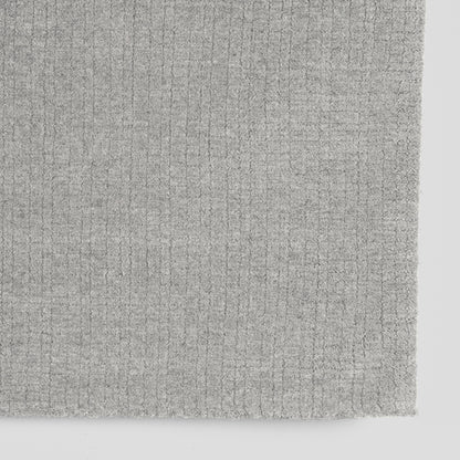 Vloerkleed Wolly | Grijs Wol | 160x230 cm — Detail