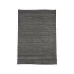 Vloerkleed Luxy | Antraciet Wol | 160x230 cm — Vooraanzicht - witfoto