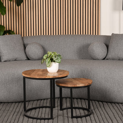 Vloerkleed Luxy | Antraciet Wol | 160x230 cm — Algemene Sfeerfoto
