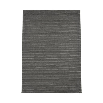 Vloerkleed Luxy | Antraciet Wol | 200x300 cm — Vooraanzicht - witfoto
