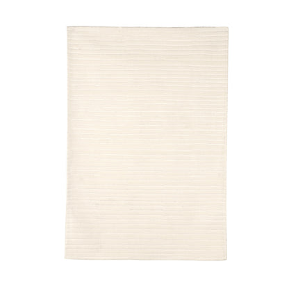 Vloerkleed Luxy | Ivoor Wol | 200x300 cm — Vooraanzicht - witfoto